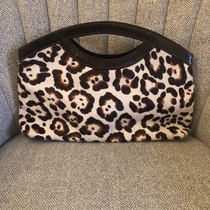 💎 DONCASTER Vintage Italian Leather Leopard Bag